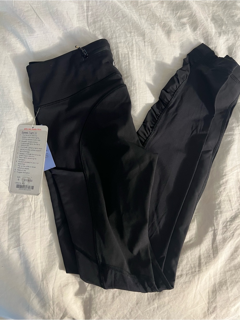 NWT Lululemon leggings, sz 6